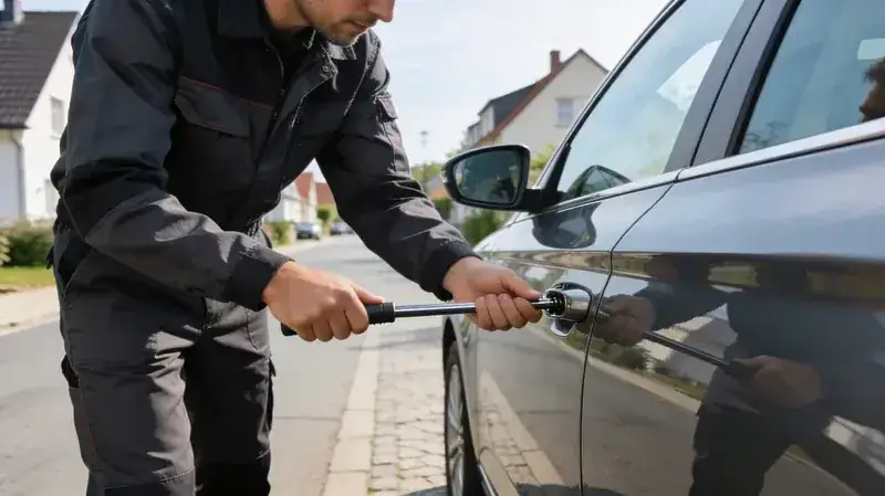 KFZ-Öffnung Hösbach – Schlüsseldienst Freund24 Autoöffnung Hösbach – Monteur öffnet Fahrzeugtür zerstörungsfrei